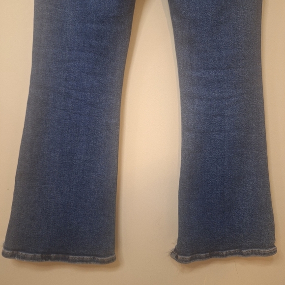 Current/Elliott The Kick High-Rise Cropped Flare Jeans Size 30 - Picture 6 of 9